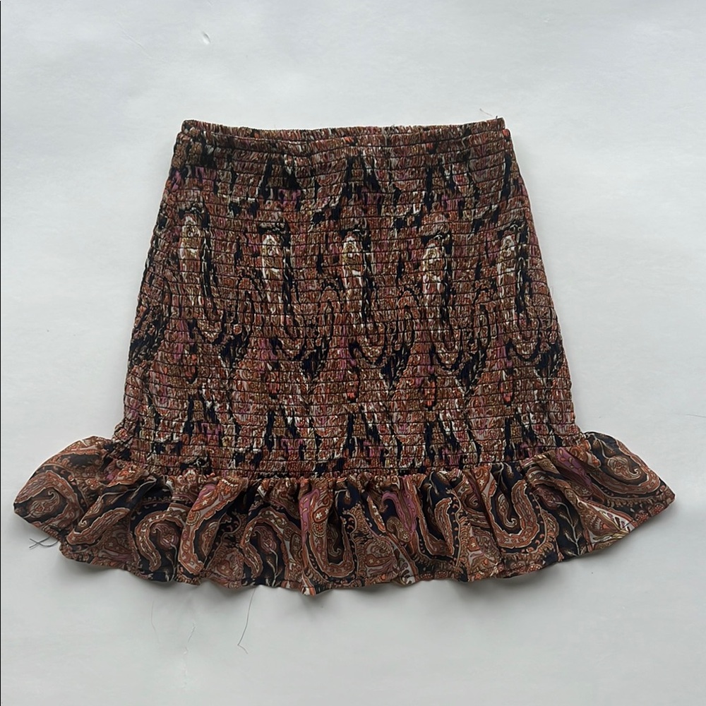 Sanctuary Kids Paisley Print Smocked Skirt NWOT